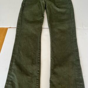 Citizens Of Humanity Kamila Patch Pocket Flare Jeans - Olive size 25